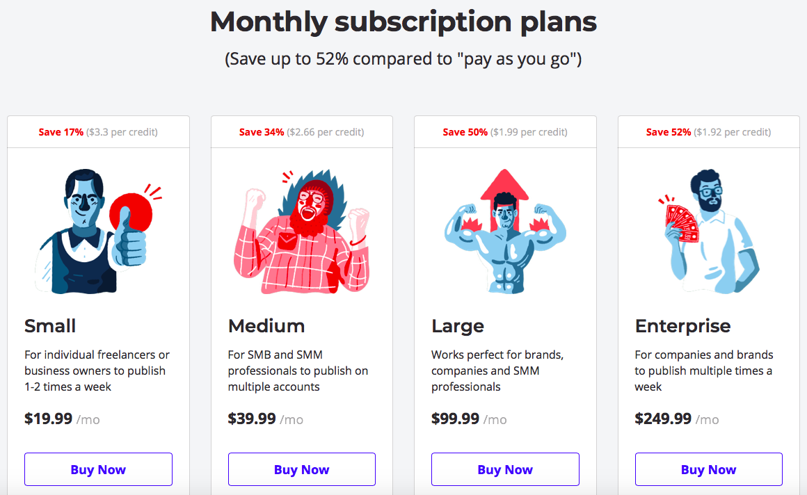 LiveReacting Pricing