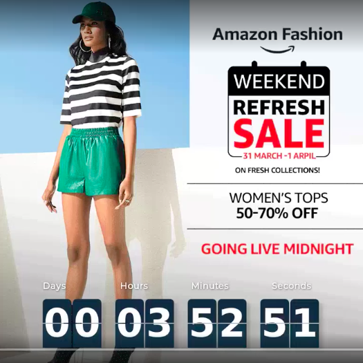 Live Countdown Amazon India