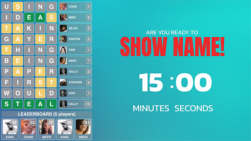 Color Changing Live Streaming Countdown Timer for Ecamm, vMix