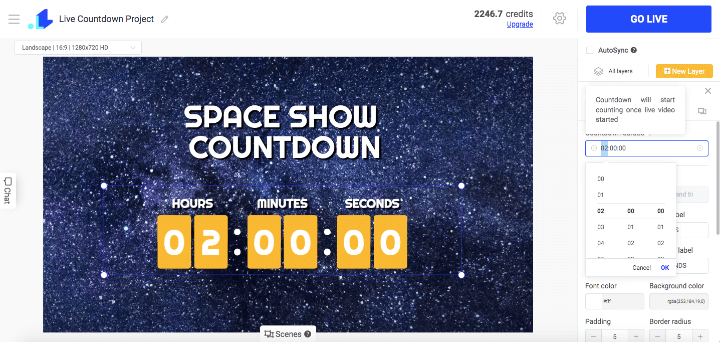 Create Your Own Live Video Countdown Intros for Facebook and