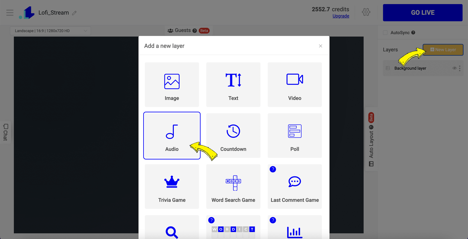 Add Audio Layer