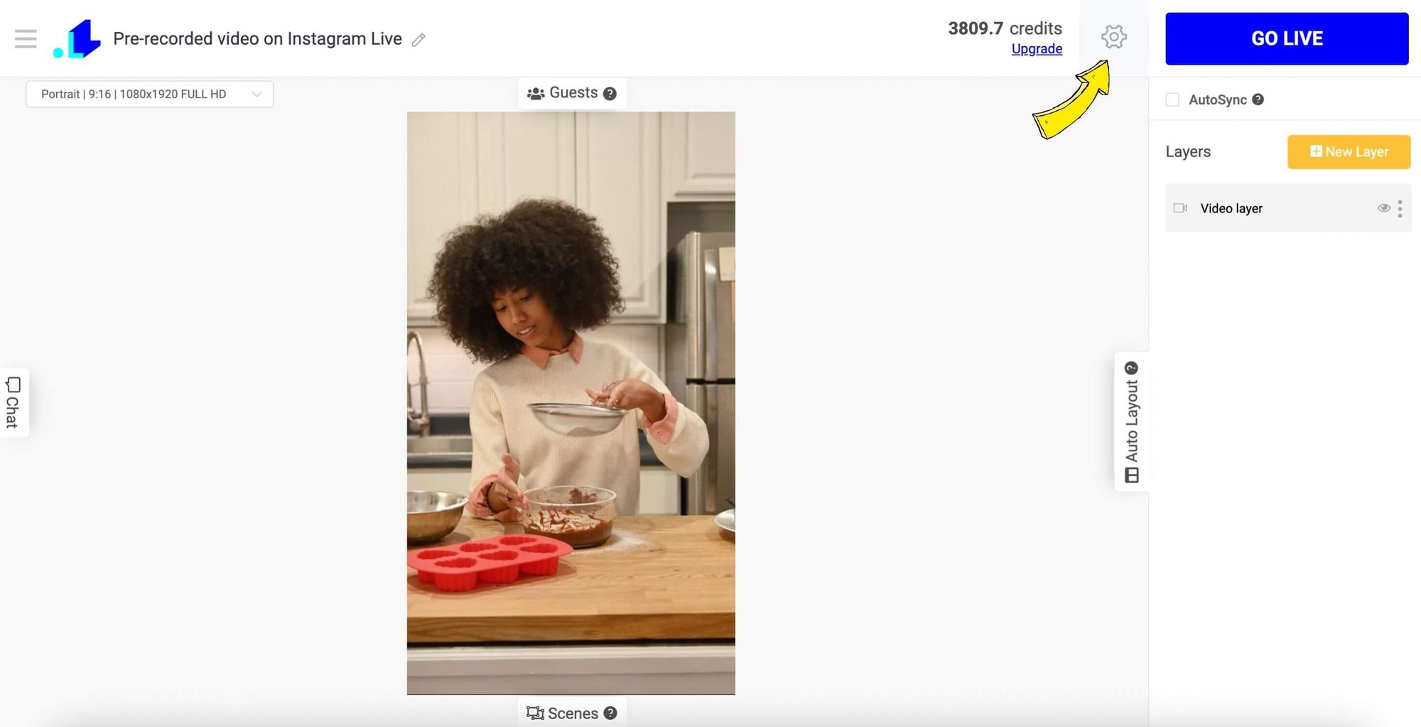 How to GO LIVE with a pre-recorded video on Instagram?