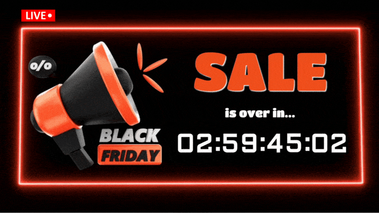 Black Friday Countdown: Limited Offer