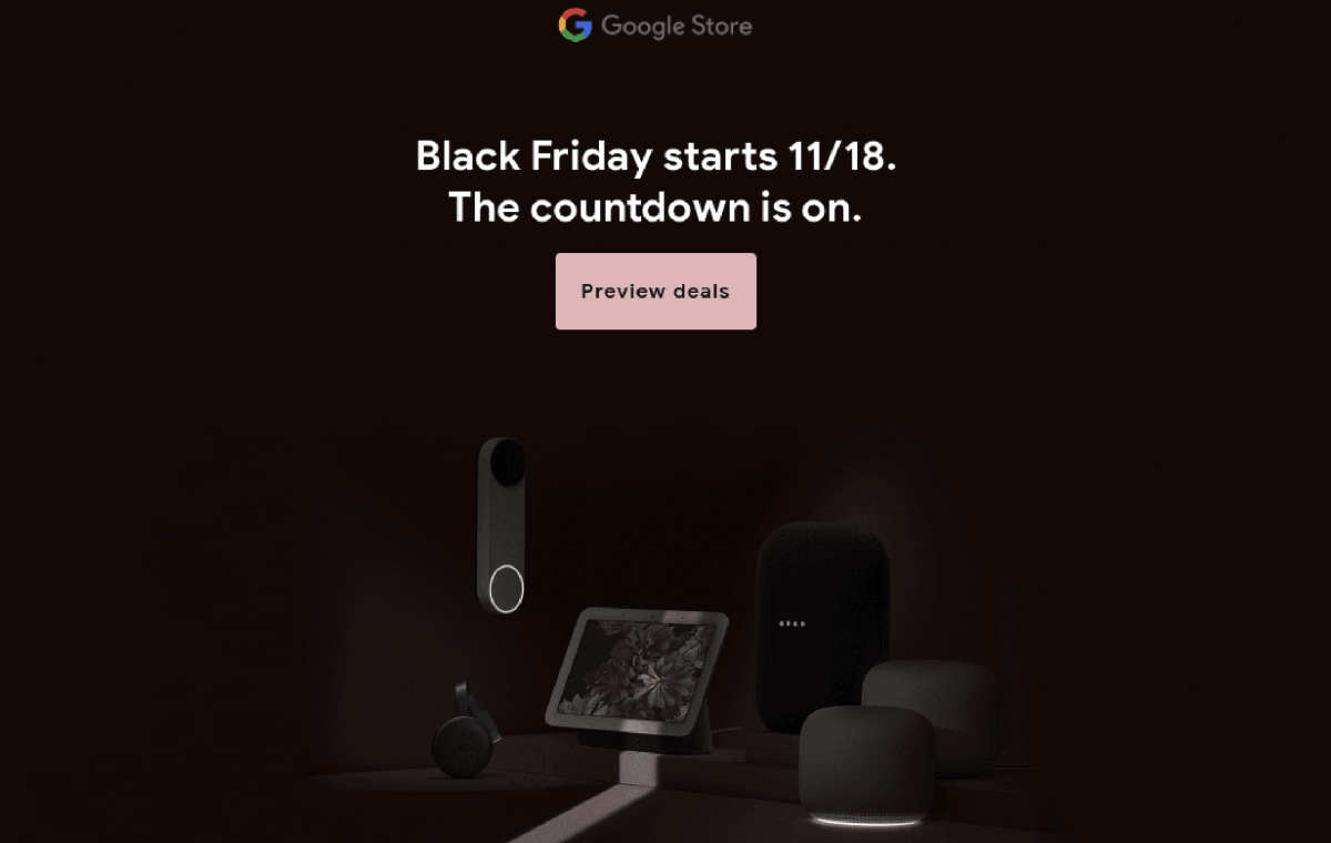 Exclusive Black Friday Campaign by Google