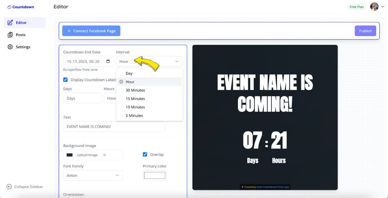 Create Your Own Live Video Countdown Intros for Facebook and