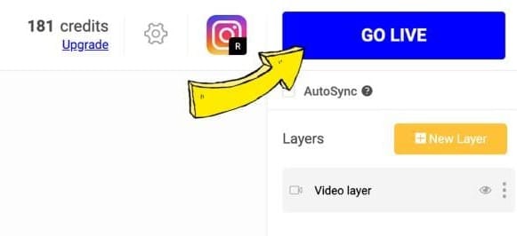 Go live on Instagram