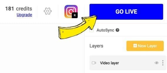 Go live on Instagram