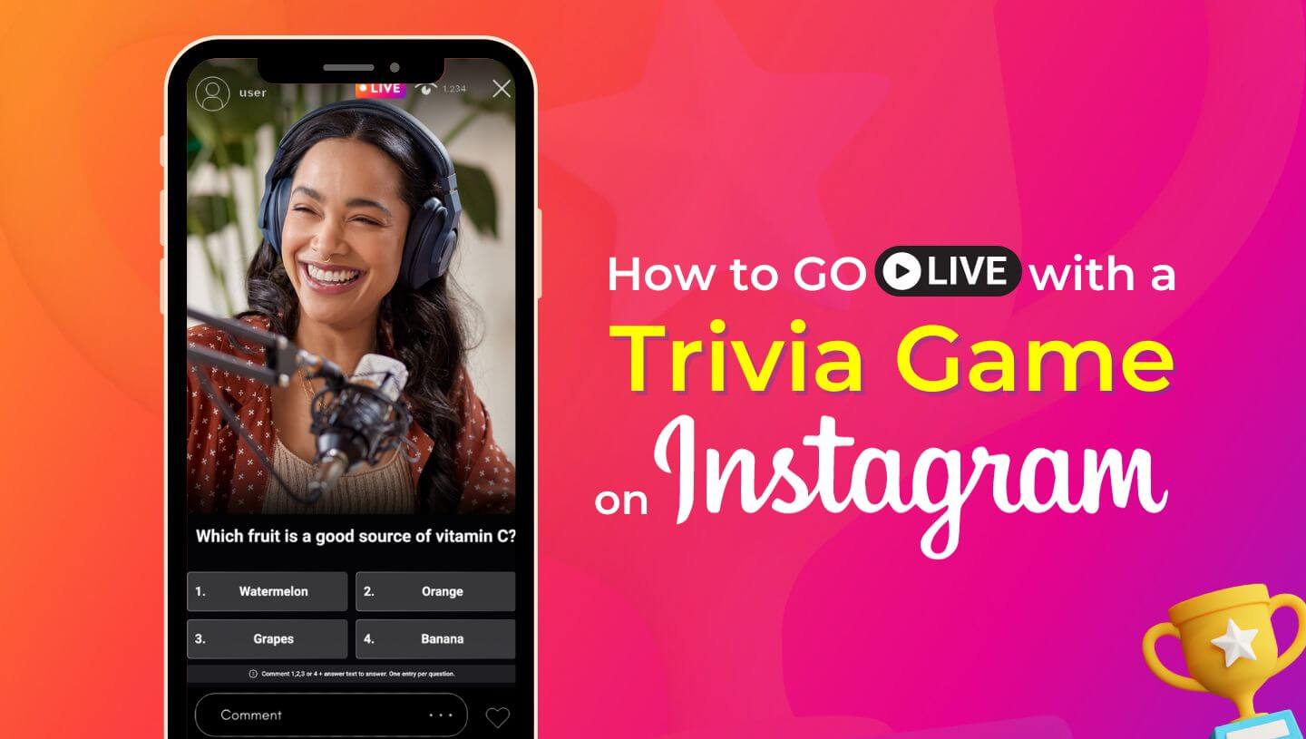 Trivia Game on Instagram