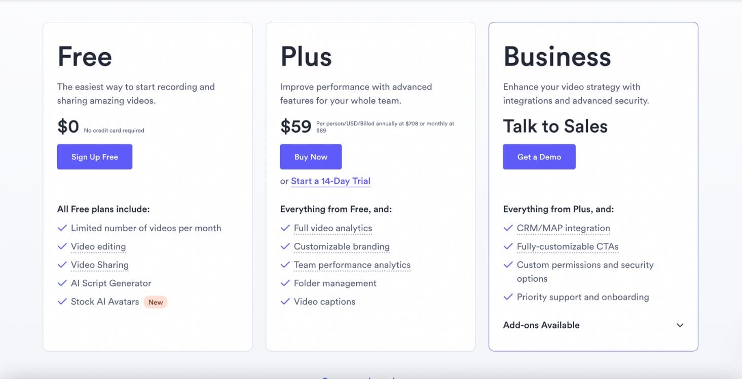 Vidyard Pricing Preview