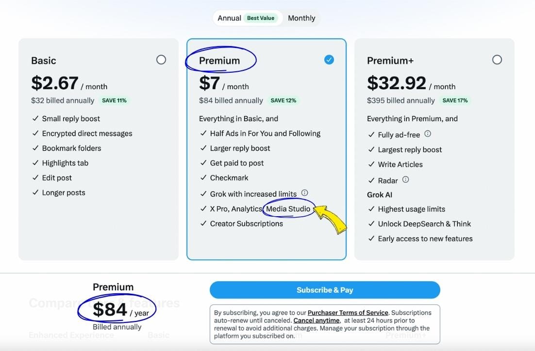 $84 for Individuals