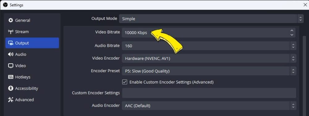 Best OBS Settings For Streaming 2024 Edition   Obs Encoder Settings 