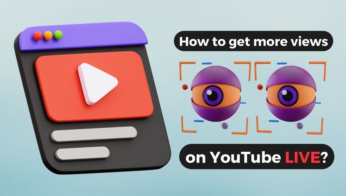 Get more views online on your youtube video