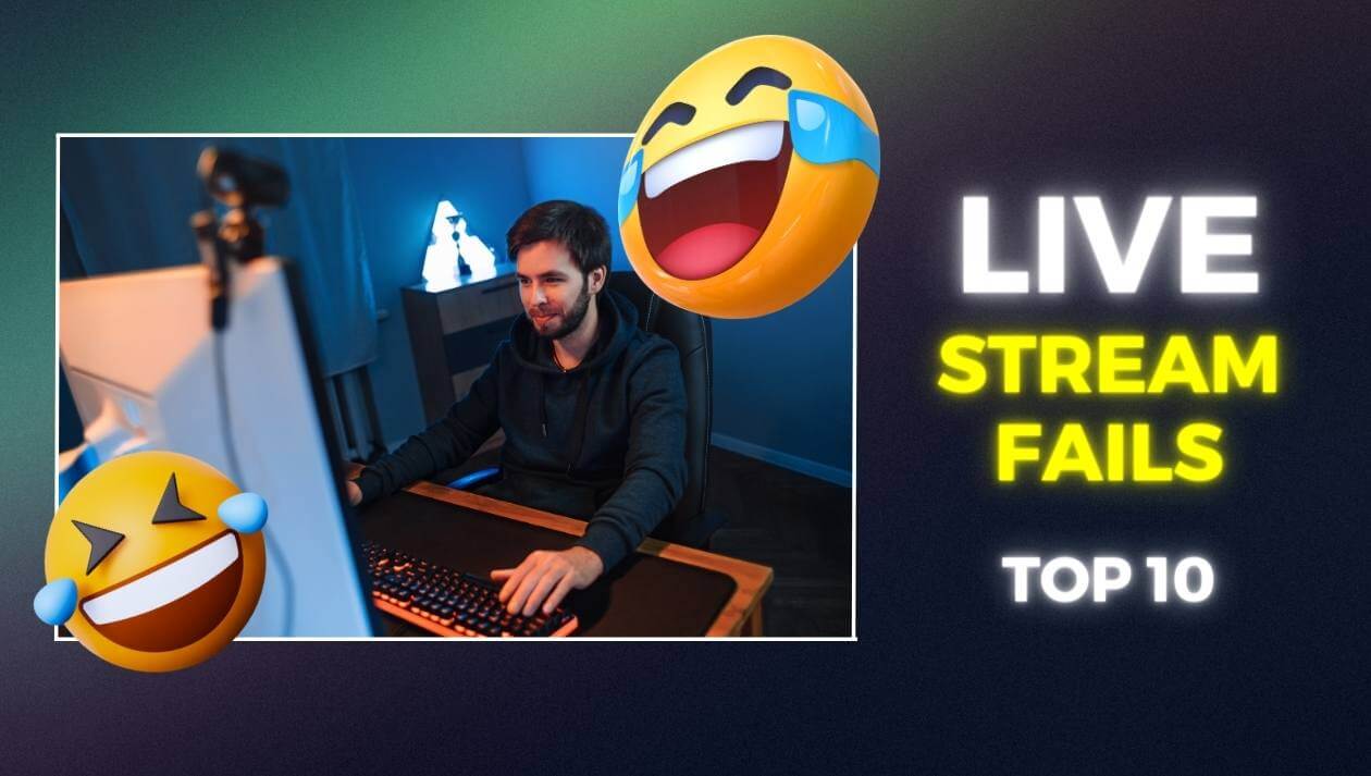 Top 10 Live Stream Fails 🤣