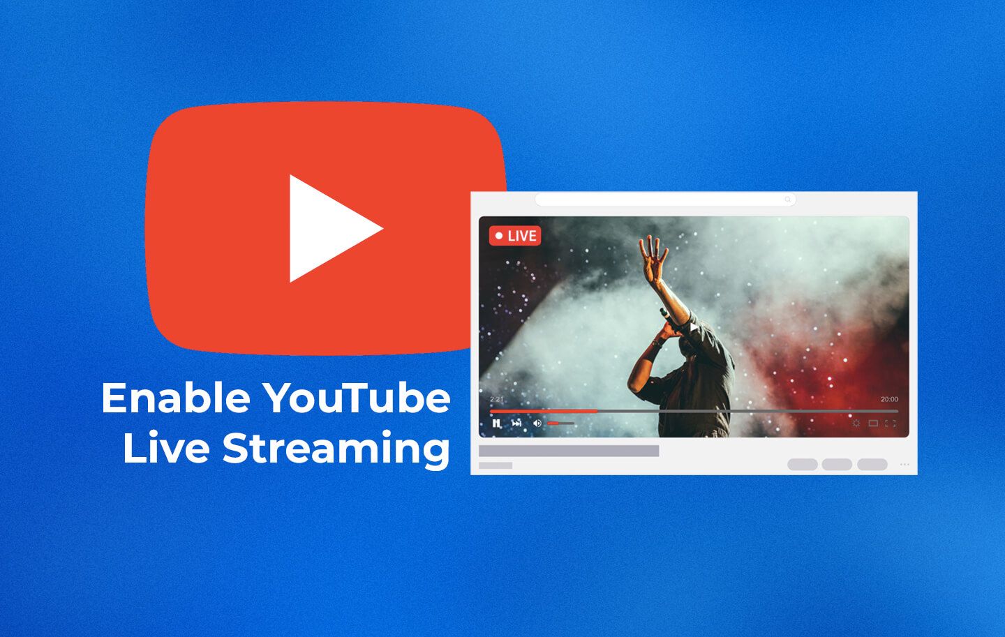 Youtube enable on sale live streaming