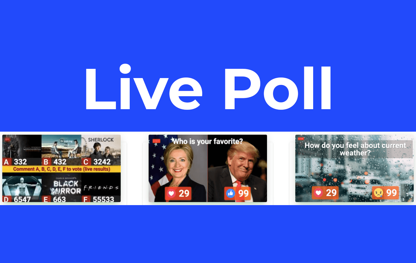 Creating a Live Poll 