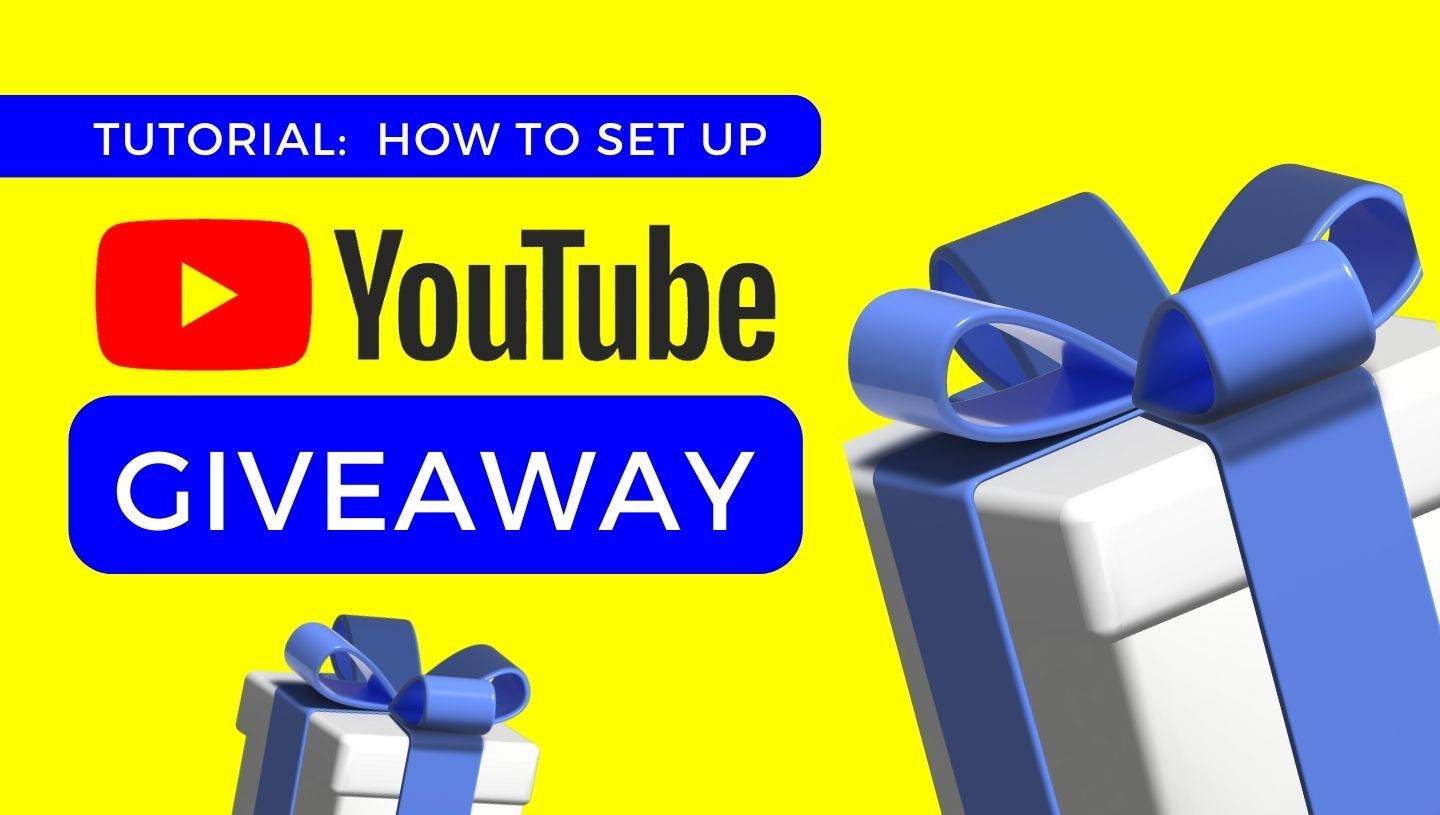 how to stream a giveaway on youtube