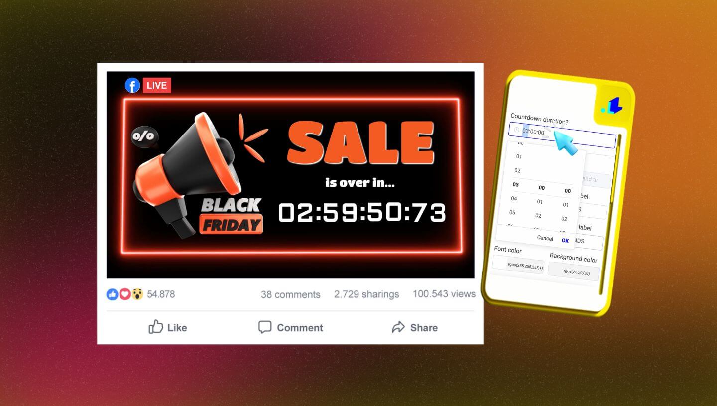 Create a Branded Livestream Countdown Timer in 3 Easy Steps