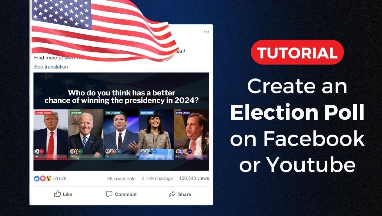 Adding Election 2024 Poll in a Live Stream