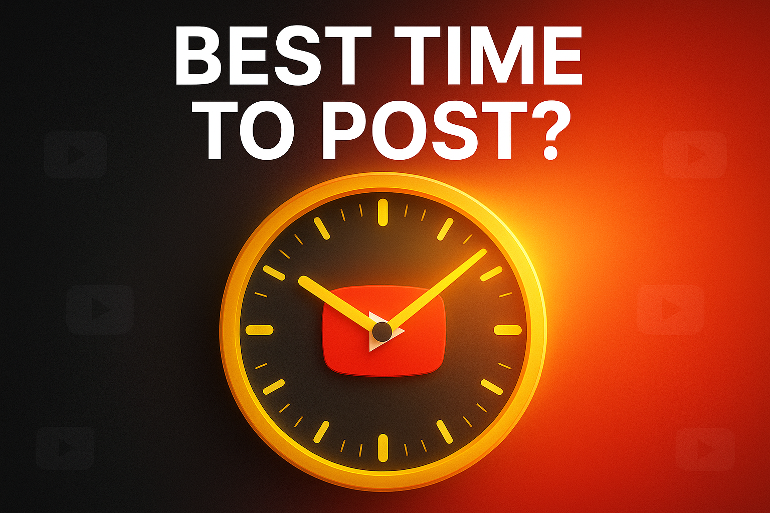 The Best Time to Post on YouTube: A Data-Driven Guide for Creators