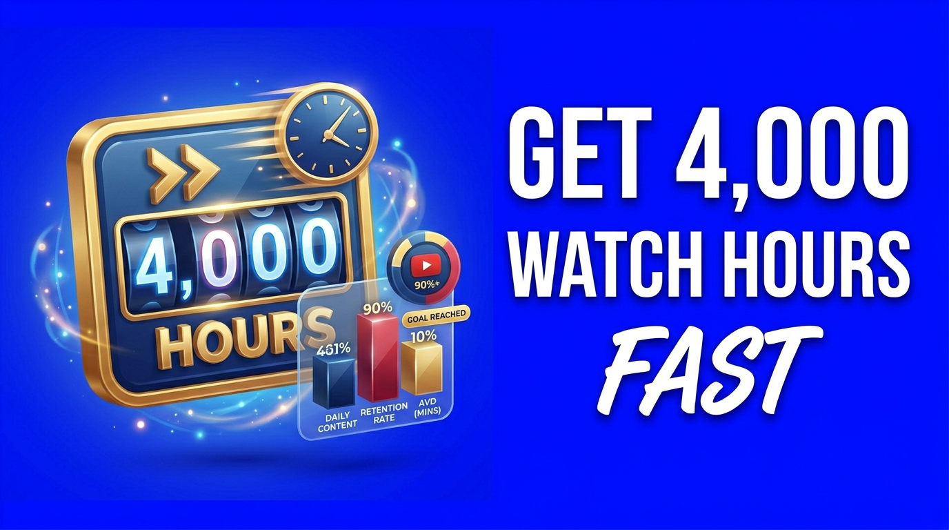 How to Get 4,000 YouTube Watch Hours Fast with 24/7 Live Streams