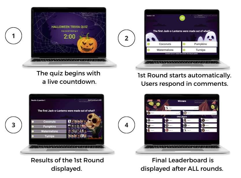 How to add a Quiz in your live stream?🏆