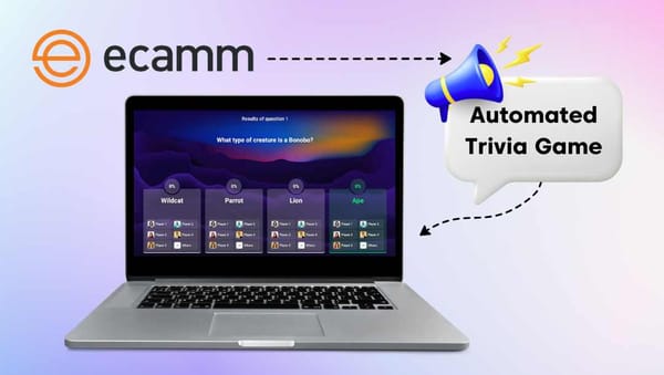 Ecamm Tutorial: How to add a Trivia Game