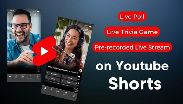 How to go live on Youtube Shorts Feed?