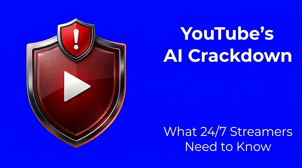 YouTube's AI Content Crackdown: What 24/7 Streamers Need to Know